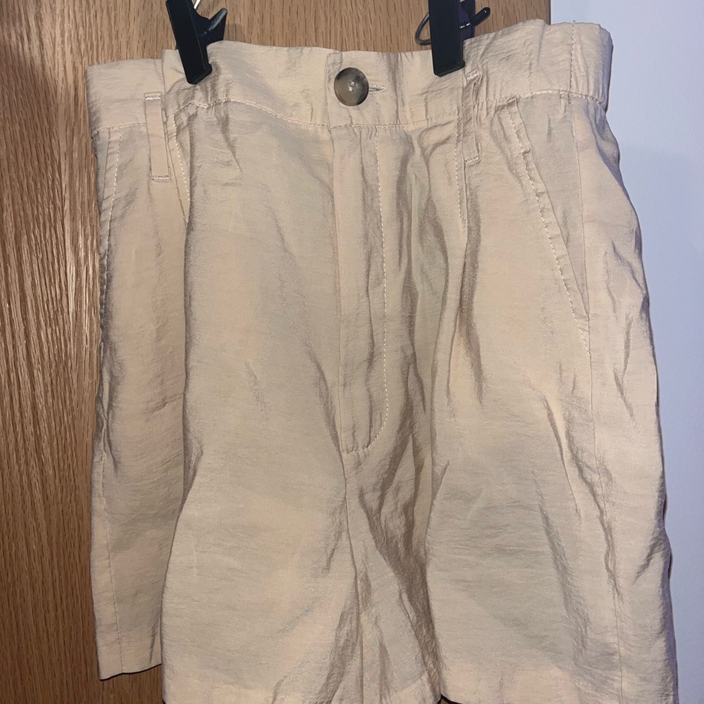 Xs Zara Light Tan Casual Shorts